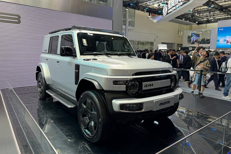 iCar baut kantige E-Mobile in Geländewagenoptik. Foto: SP-X/Benjamin Bessinger iCar baut kantige E-Mobile in Geländewagenoptik. Foto: SP-X/Benjamin Bessinger